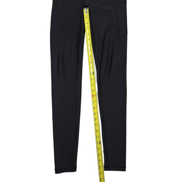Old Navy Leggings Womens Small Black Active Powersoft High Rise Go Dry Pockets - Picture 2 of 12